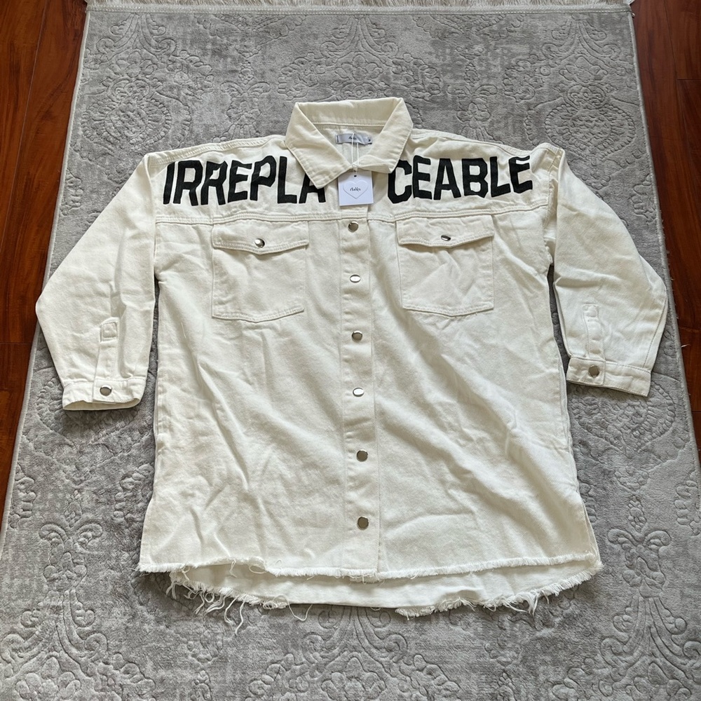 Adika Irreplaceable Oversized Denim Jacket